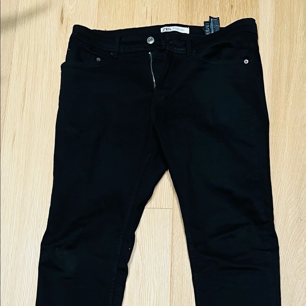 Zara black skinny jeans size 31 👖